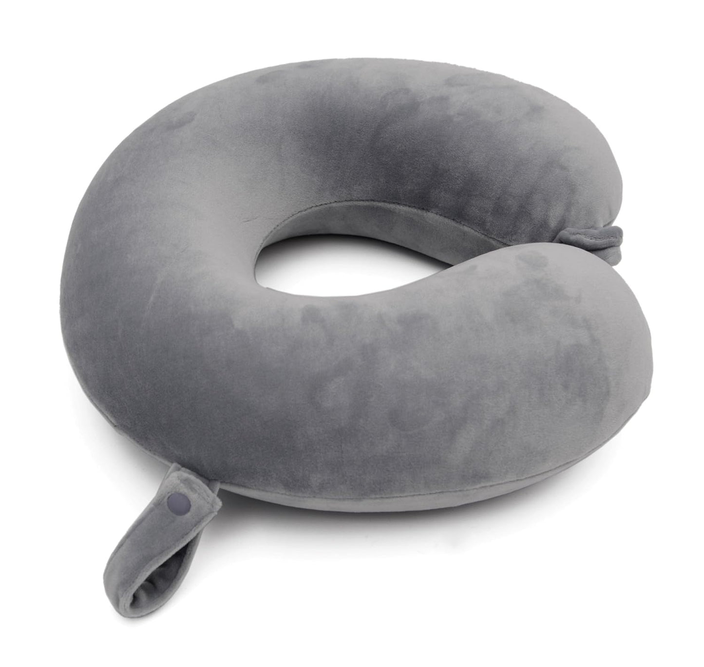 Travel Pillow - Memory Foam - Grey - BorderTribe