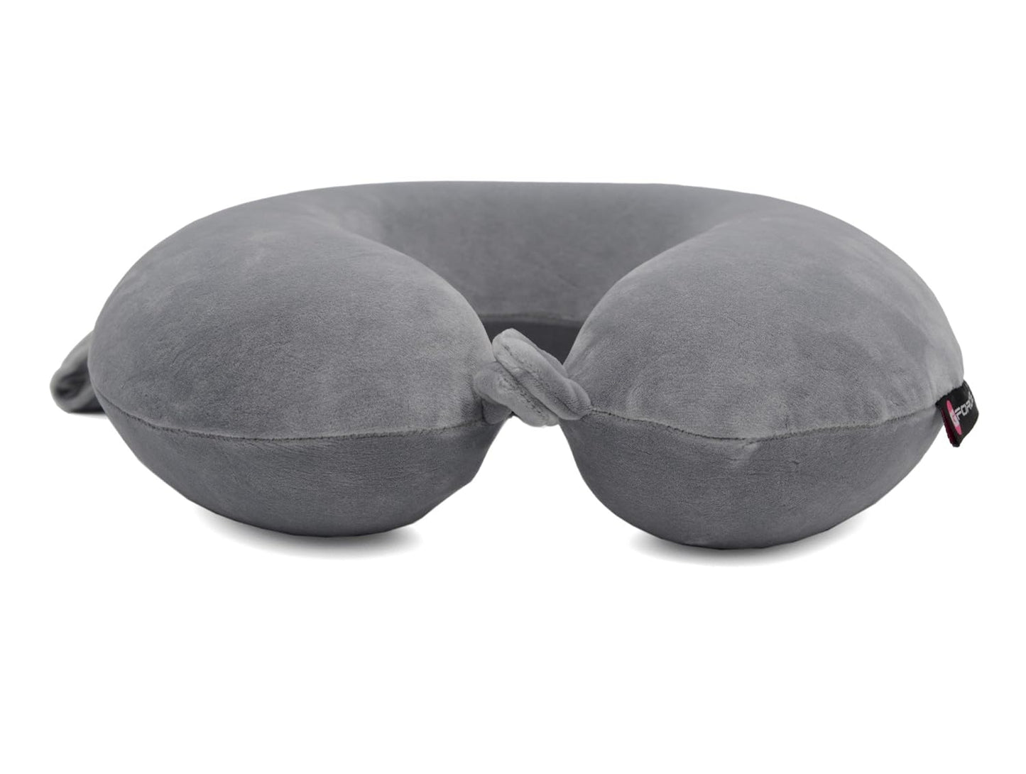 Travel Pillow - Memory Foam - Grey - BorderTribe