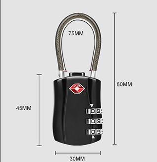 TSA Luggage Lock freeshipping - BorderTribe